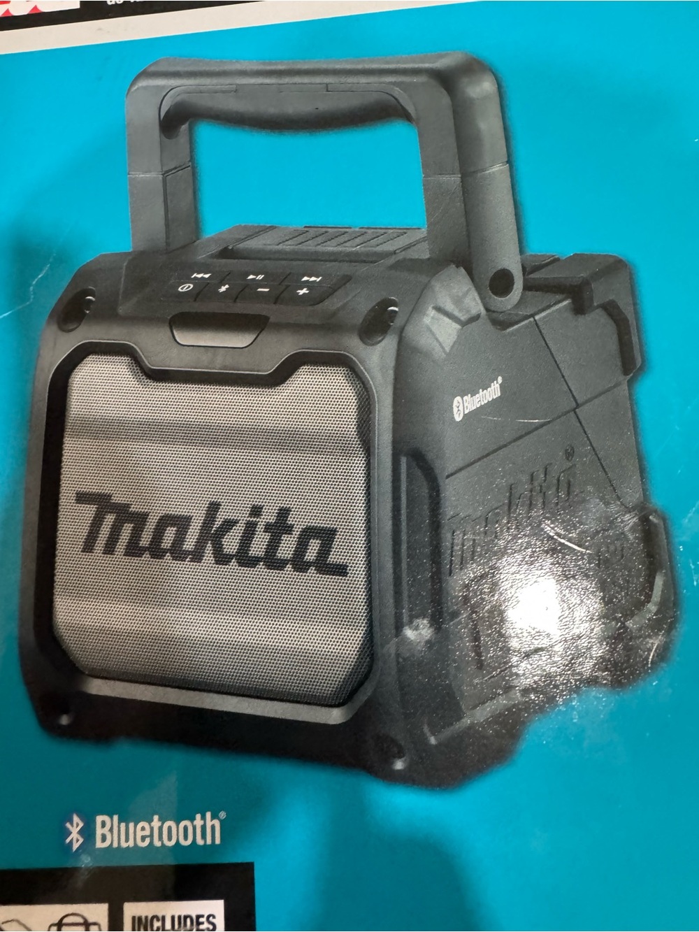 Portable Bluetooth Jobsite Speaker - Black